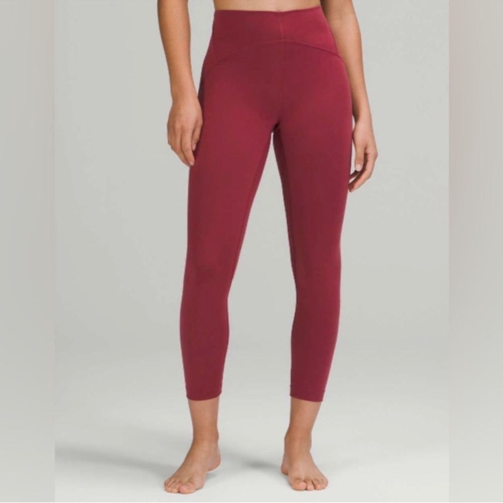 Lululemon InStill High-Rise Tight 25" Mulled Wine Size 14